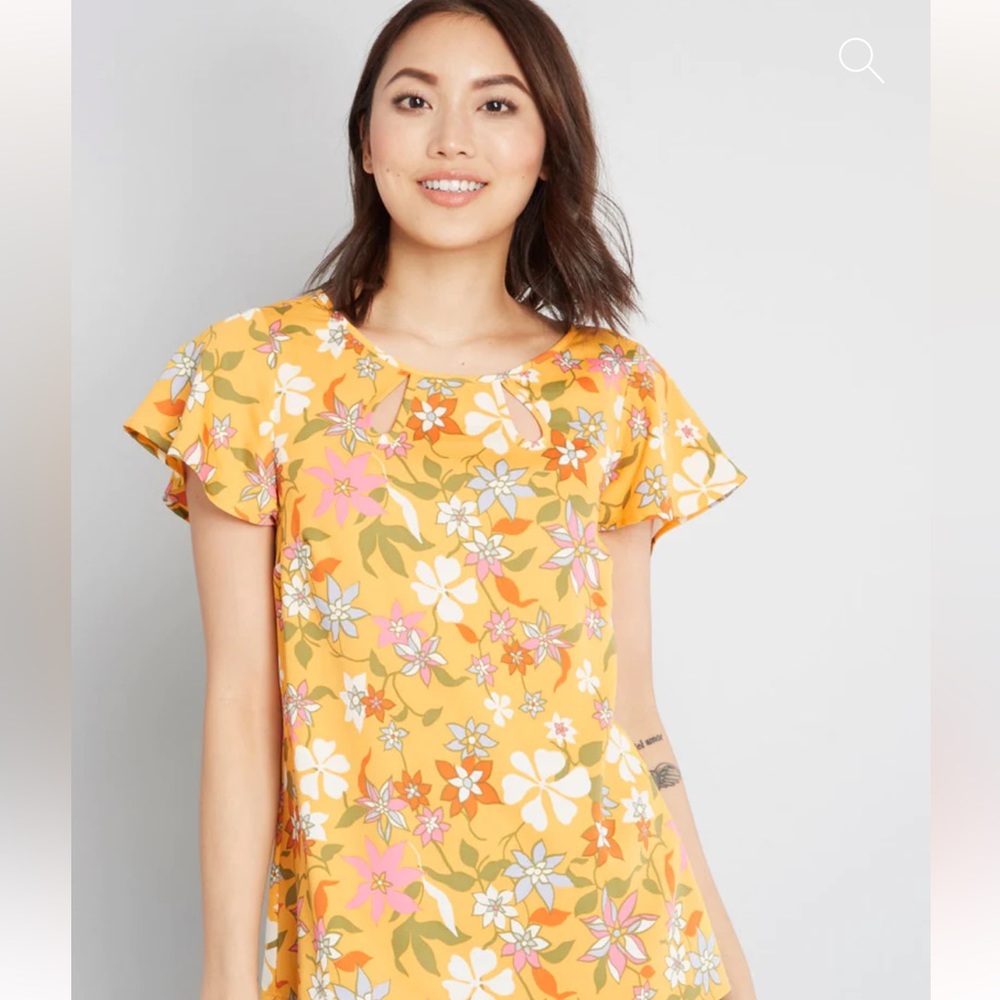 Floral blouse